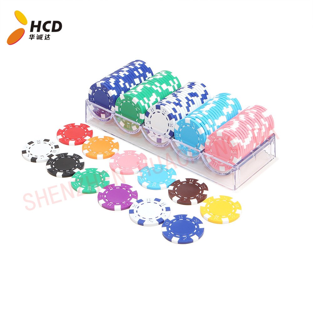 High Quality Professional Gaming Clay and ABS Poker Chips 14g Weight with Custom Logo for Experienced Players