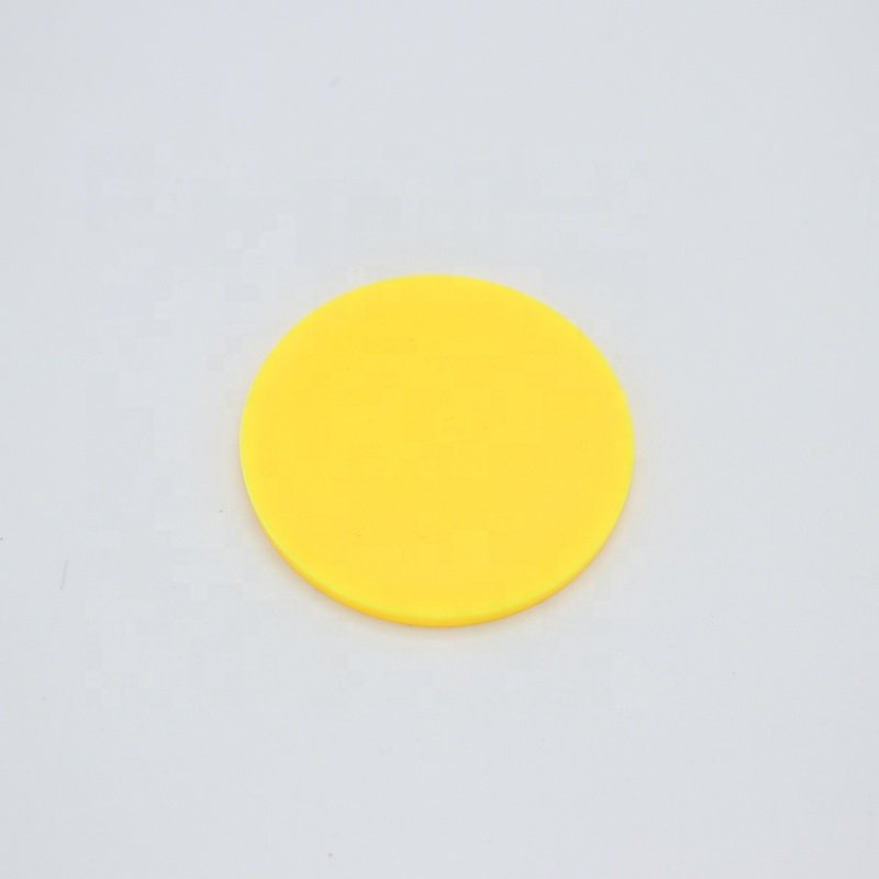 40x3MM Plastic Blank Solid Color Custom Tokens Plastic Chips With Your Own Design