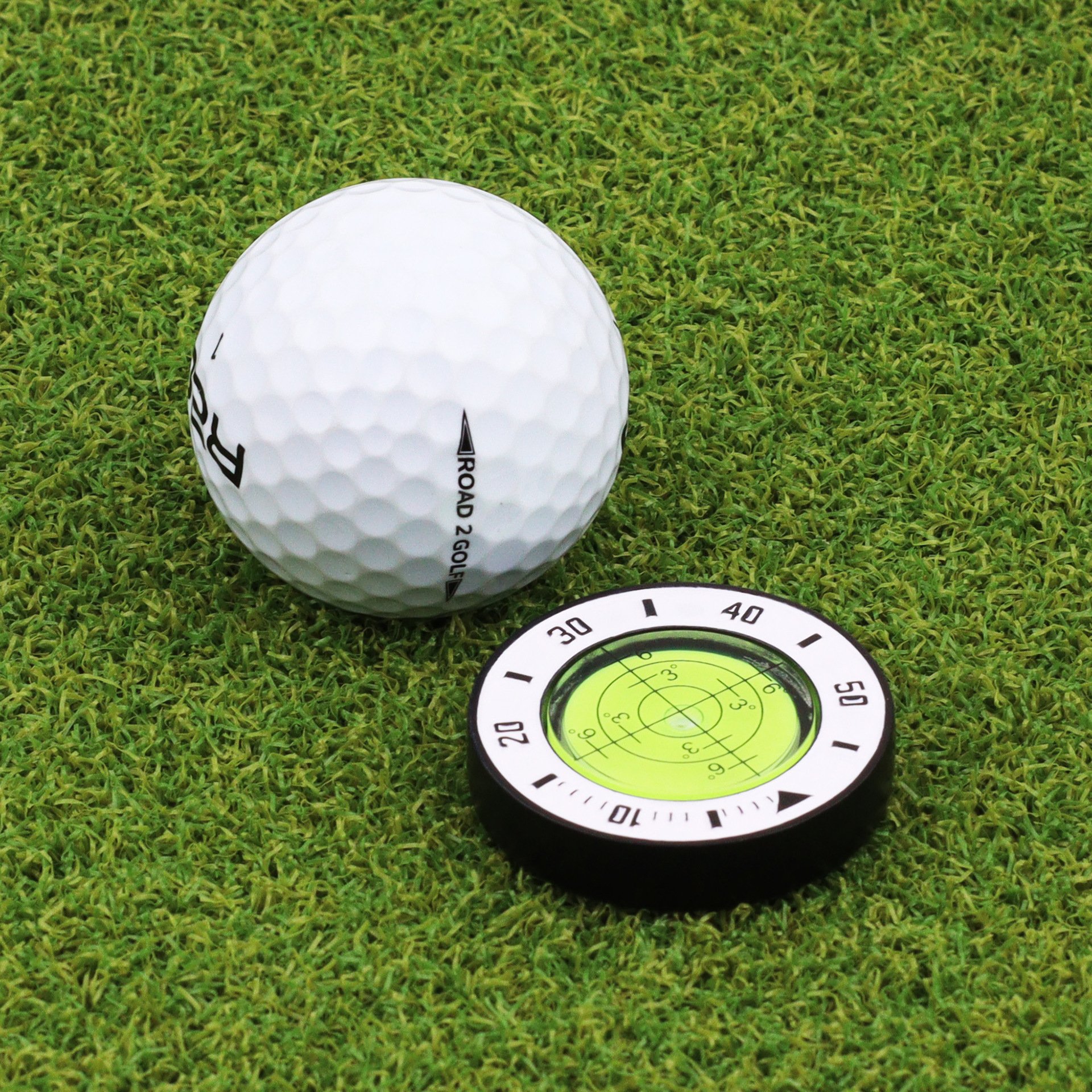Creative Poker Chip Golf Ball Marker Golf Ball Marker High Precision Alignment Reader Tool Ball Marker