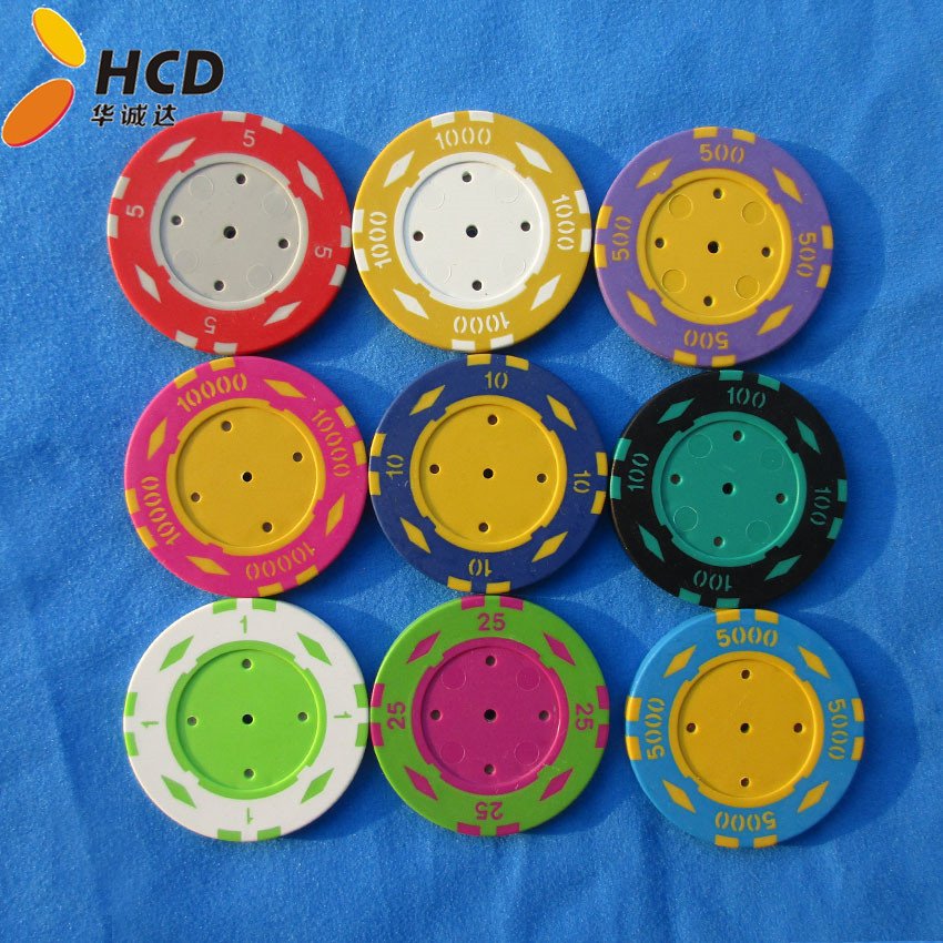 hot sale plastic Ceramic poker chips manufacturer