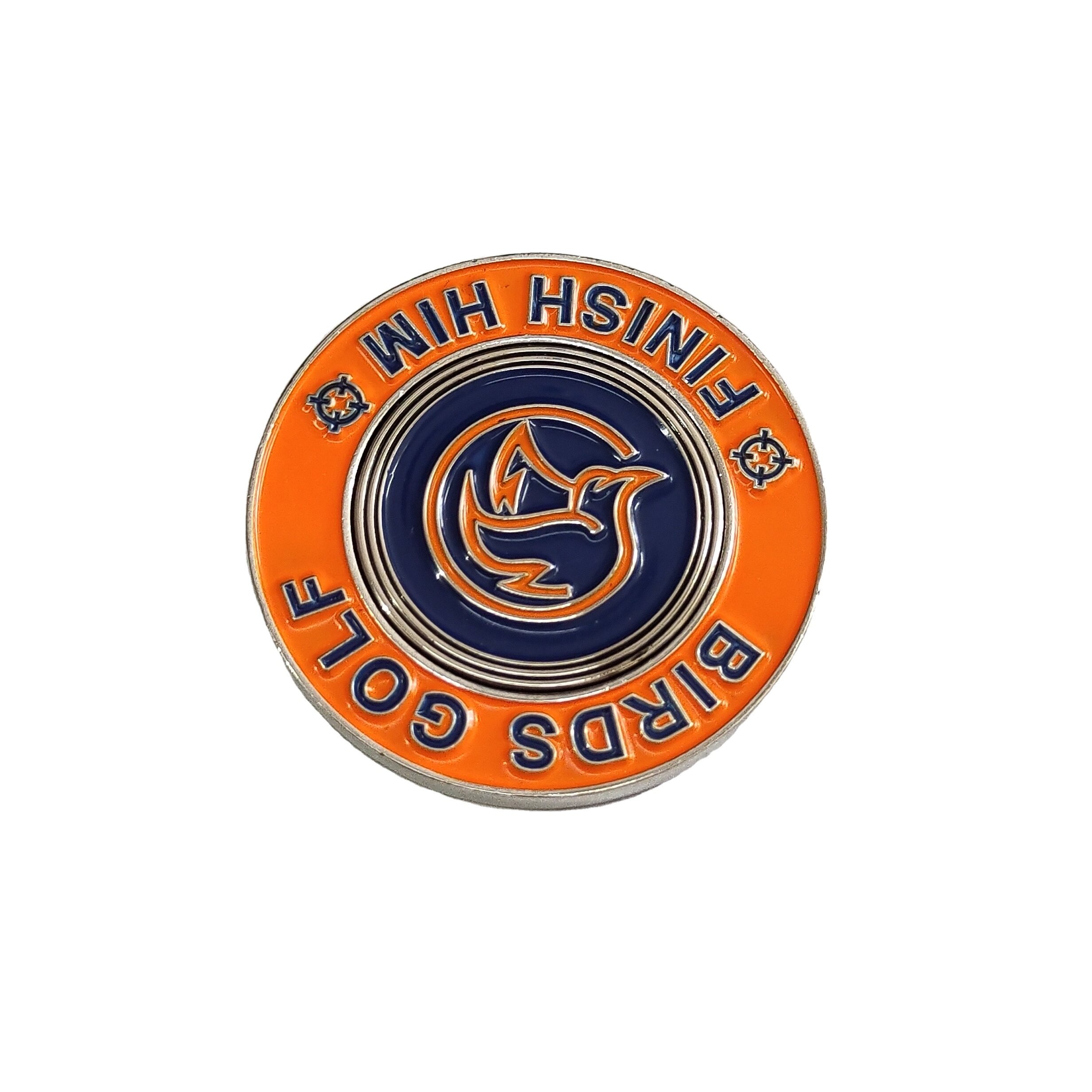 Manufacturer Custom Magnetic Golf Ball Marker Poker Chip Double Side Ball Marker Golf 2024