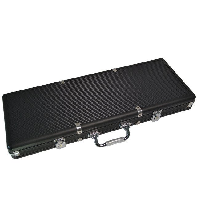 Entertainment/Party/Club Chips Texas Hold'em Ceramic Poker Chip 500pcs/set Aluminum Suitcase