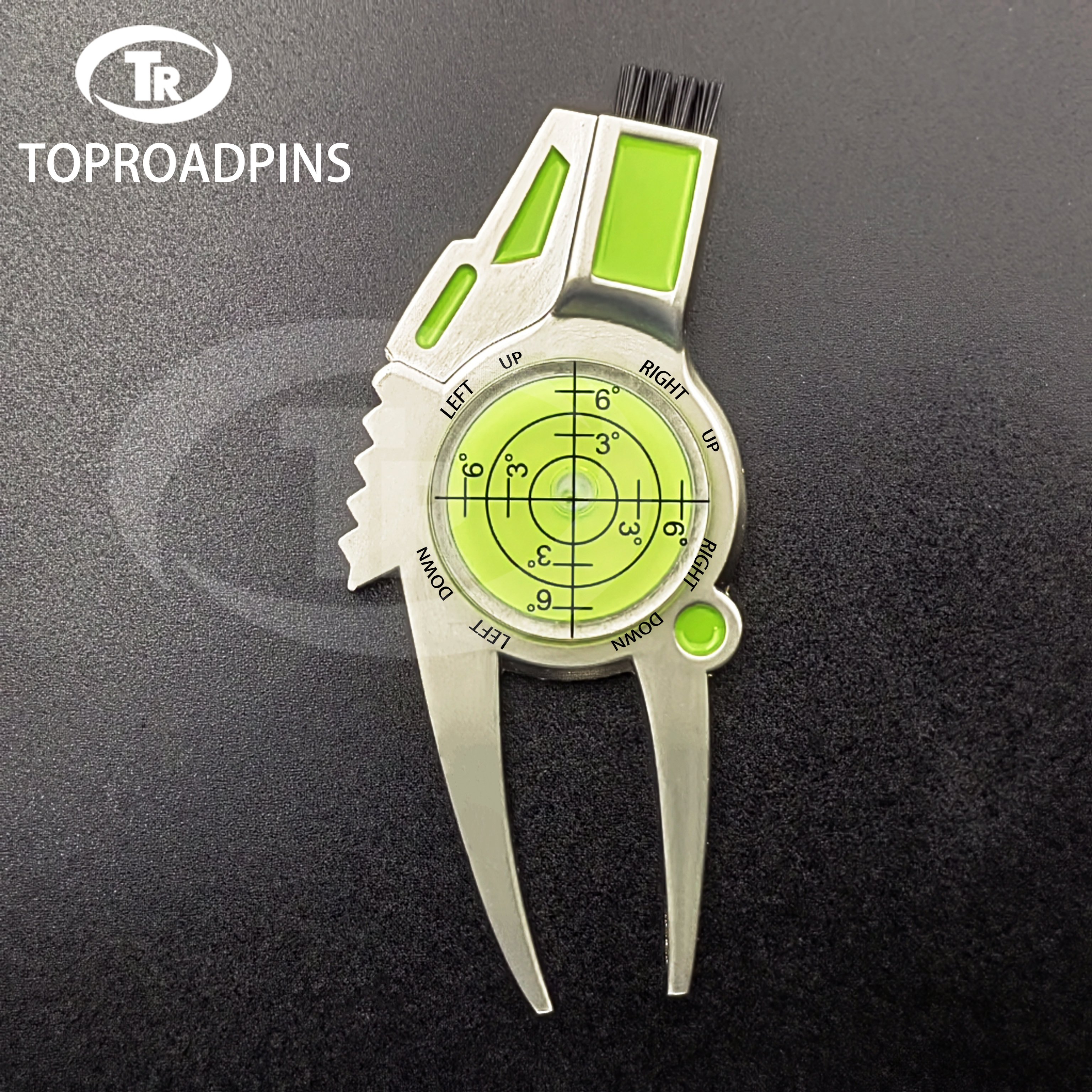 Golf Putting Aid Green Reader Magnetic Iron Golf Sports Poker Chip Ball Markers And Hat Clips Custom Golf Ball Marker