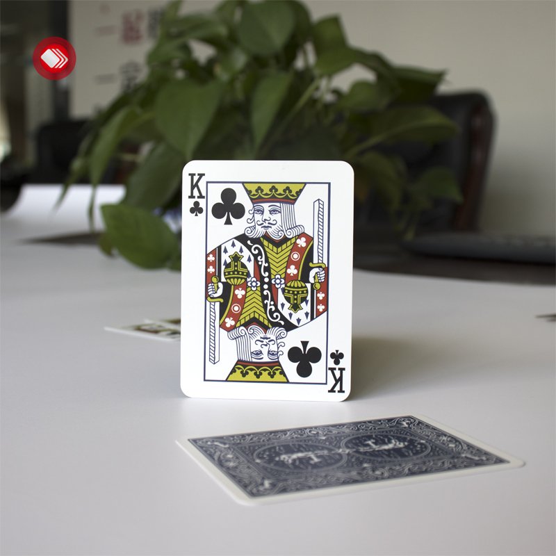 Custom 13.56MHz Smart Poker Card Paper Access Control Card Nfc Rfid Smart Gambling Poker Rfid Playing Cards