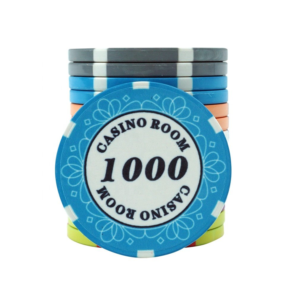 Casino grade 39mm ceramic poker chips ept custom logo design 10g from professional factory for other entertainment products