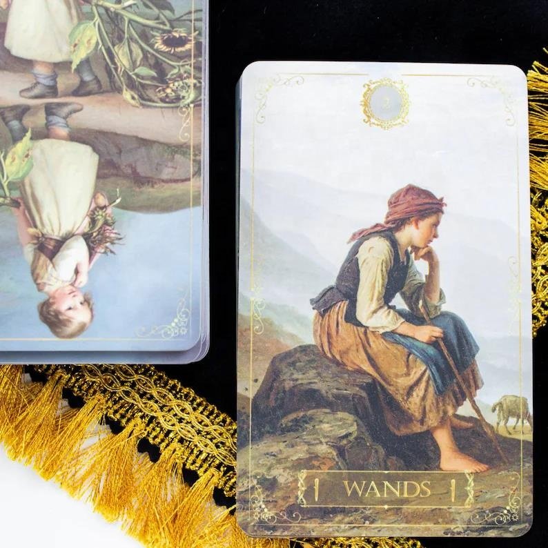 Factory Custom Printing Holographic Printing Oracle Cards High Quality Original Tarot Cards