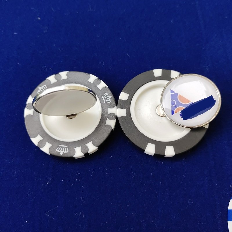 Full Customized Design to Edge Custom Clay Poker Casino Chip