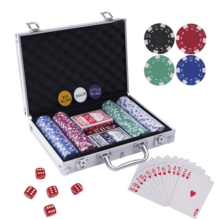Custom Poker 200 Chips Poker Set Custom Logo Poker Chips In Aluminum Case