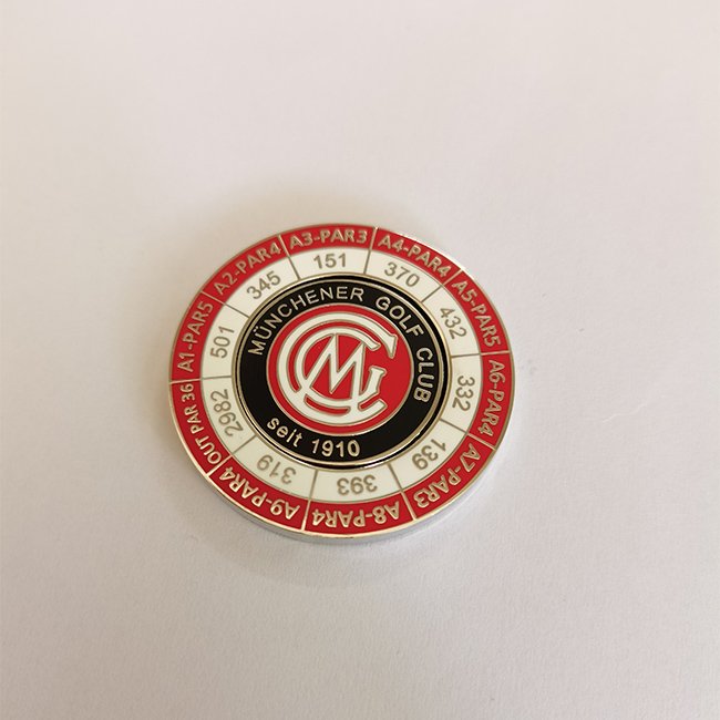 High Quality Master Tournament Poker Chip Customized Ball Marker Golf Accessories