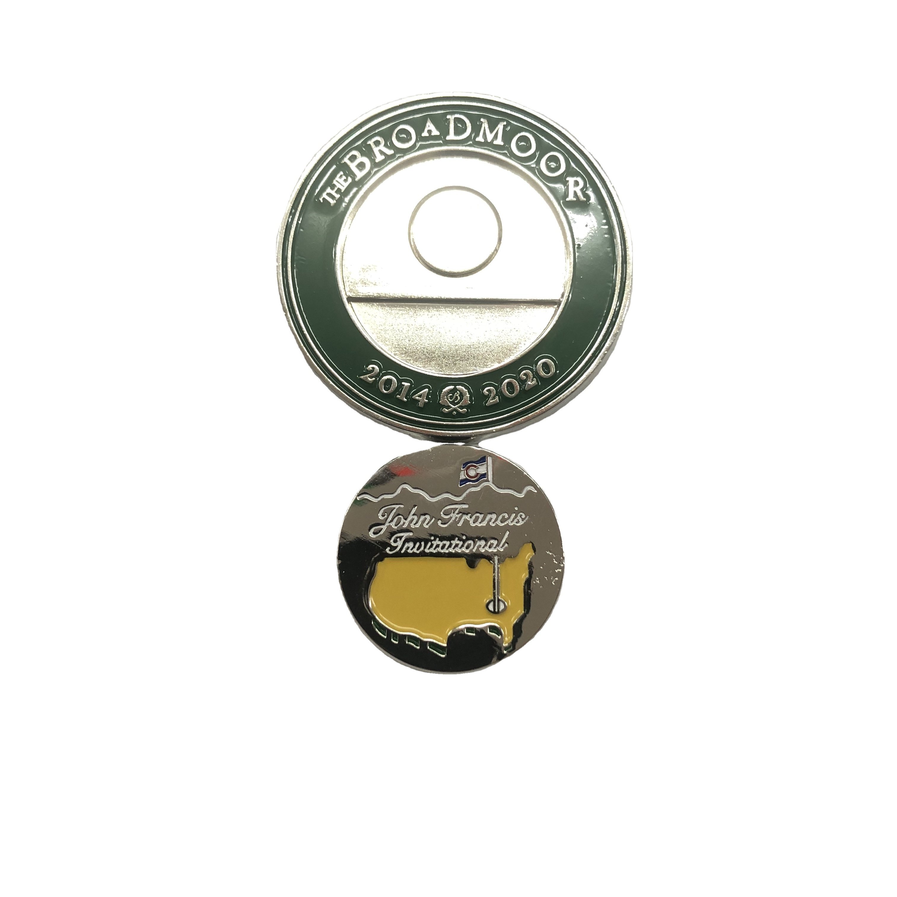 High Quality Master Tournament Poker Chip Customized Ball Marker Golf Accessories