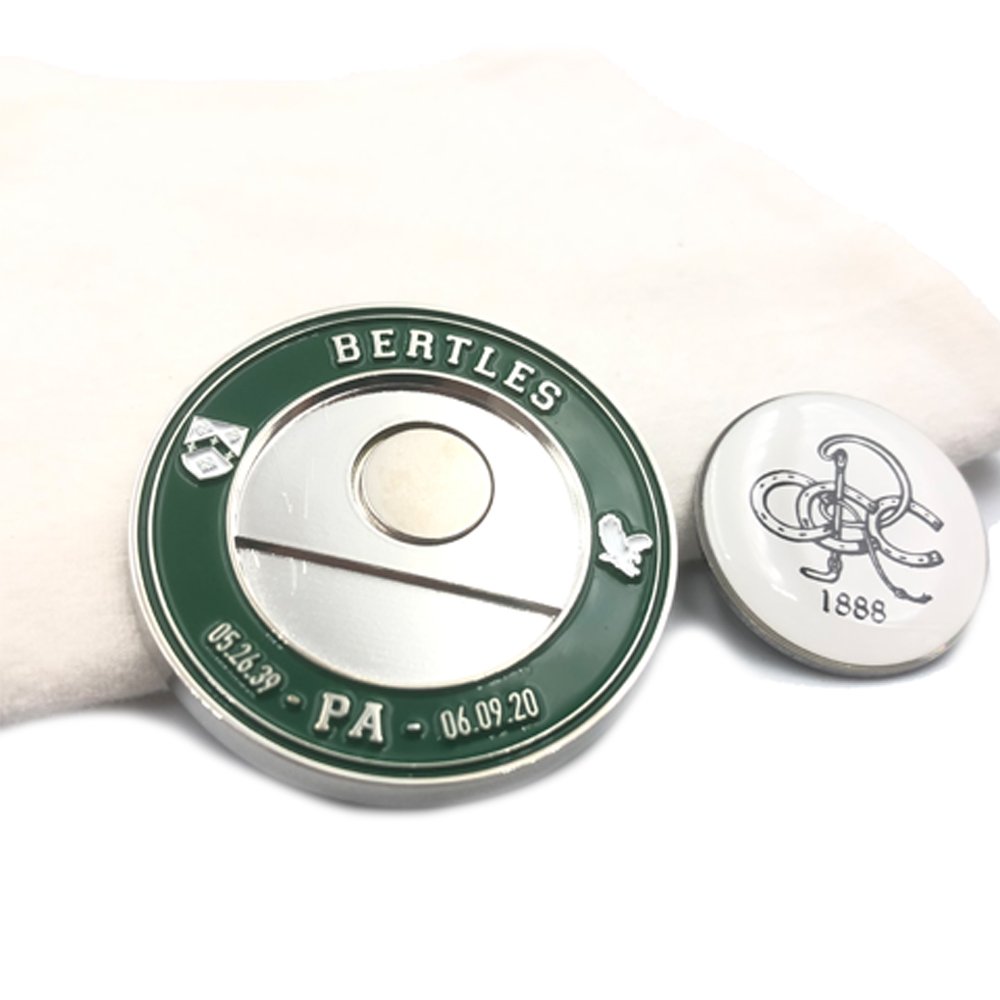 High Quality Master Tournament Poker Chip Customized Ball Marker Golf Accessories