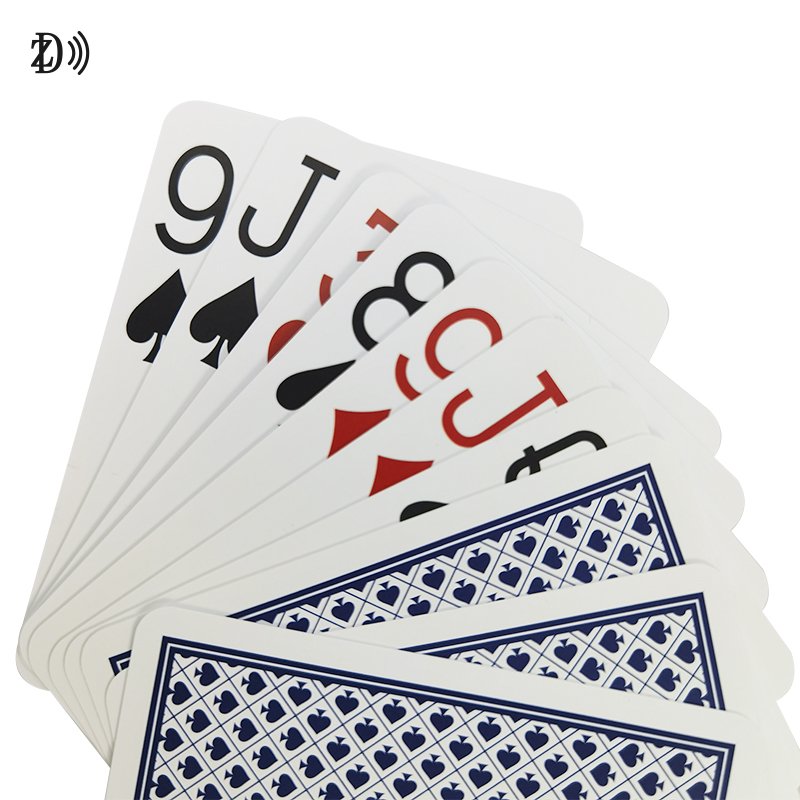 NFC Playing Cards Custom LOGO Design Printing 13.56MHz Poker Game Paper NFC RFID Card