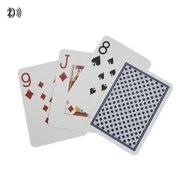 NFC Playing Cards Custom LOGO Design Printing 13.56MHz Poker Game Paper NFC RFID Card