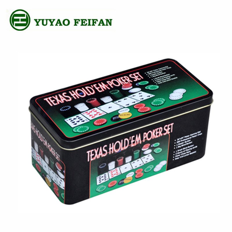 200pcs 4g poker chip set in tin box