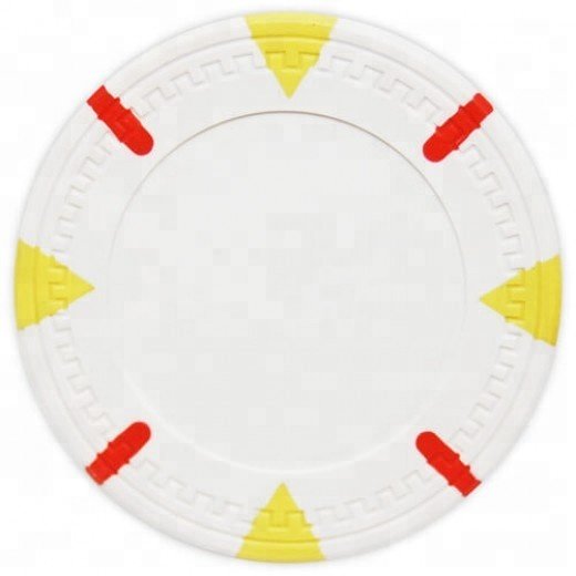 13.5G clay poker chip,custom made various color poker chips with sticker,blank round