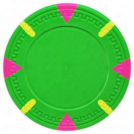 13.5G clay poker chip,custom made various color poker chips with sticker,blank round