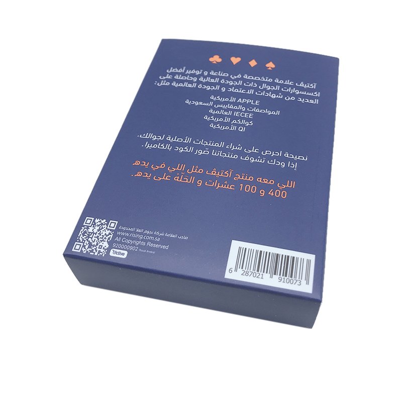 100% PVC material poker cards custom kuwait plastic playing cards factory wholesale waterproof pvc playing cards