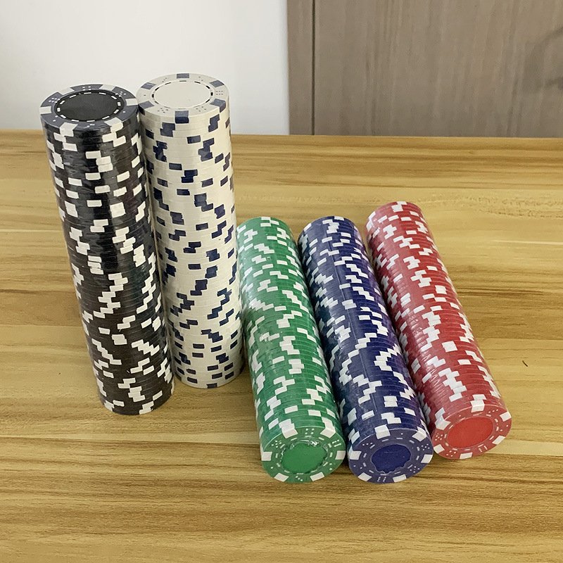 300/500Pcs Texas Poker Chips Black Jack Chips With Box Professional Card Games Counting Casino Poker Game Set