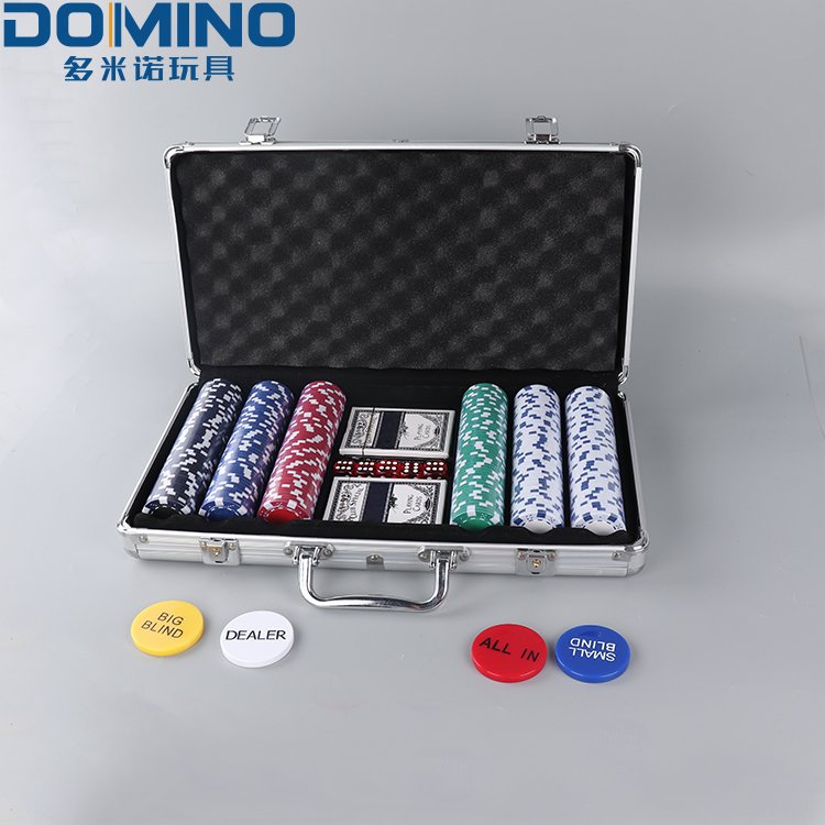 Customized Professional Cheap Clay aluminum case Poker Chip Set 300 Online For Sale
