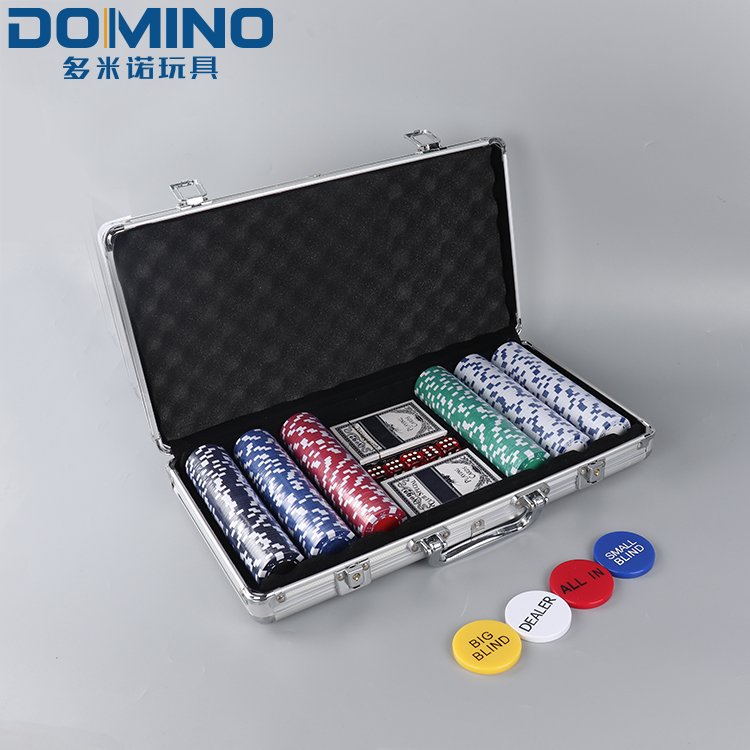 Customized Professional Cheap Clay aluminum case Poker Chip Set 300 Online For Sale