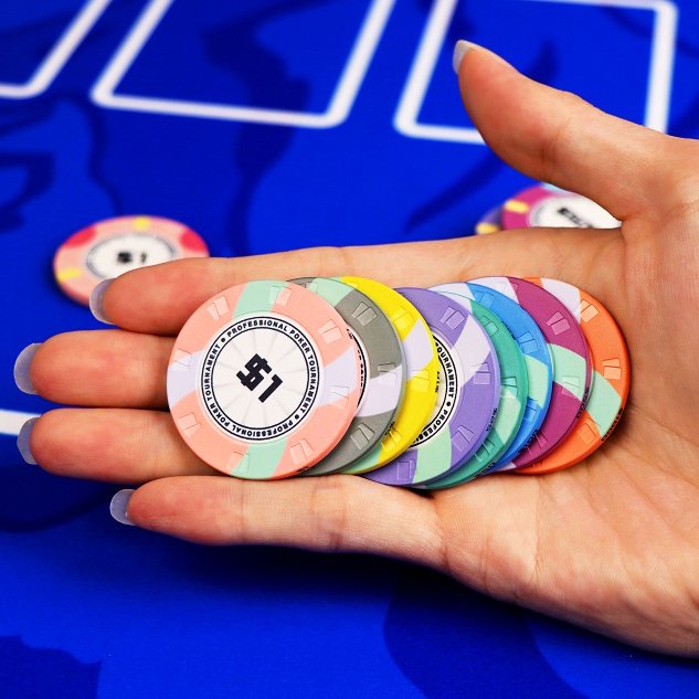 YH Personal Ceramic Poker Chips 10g Set Custom Casino Chips Fichas De Poker Hot Stamp Gambling Products