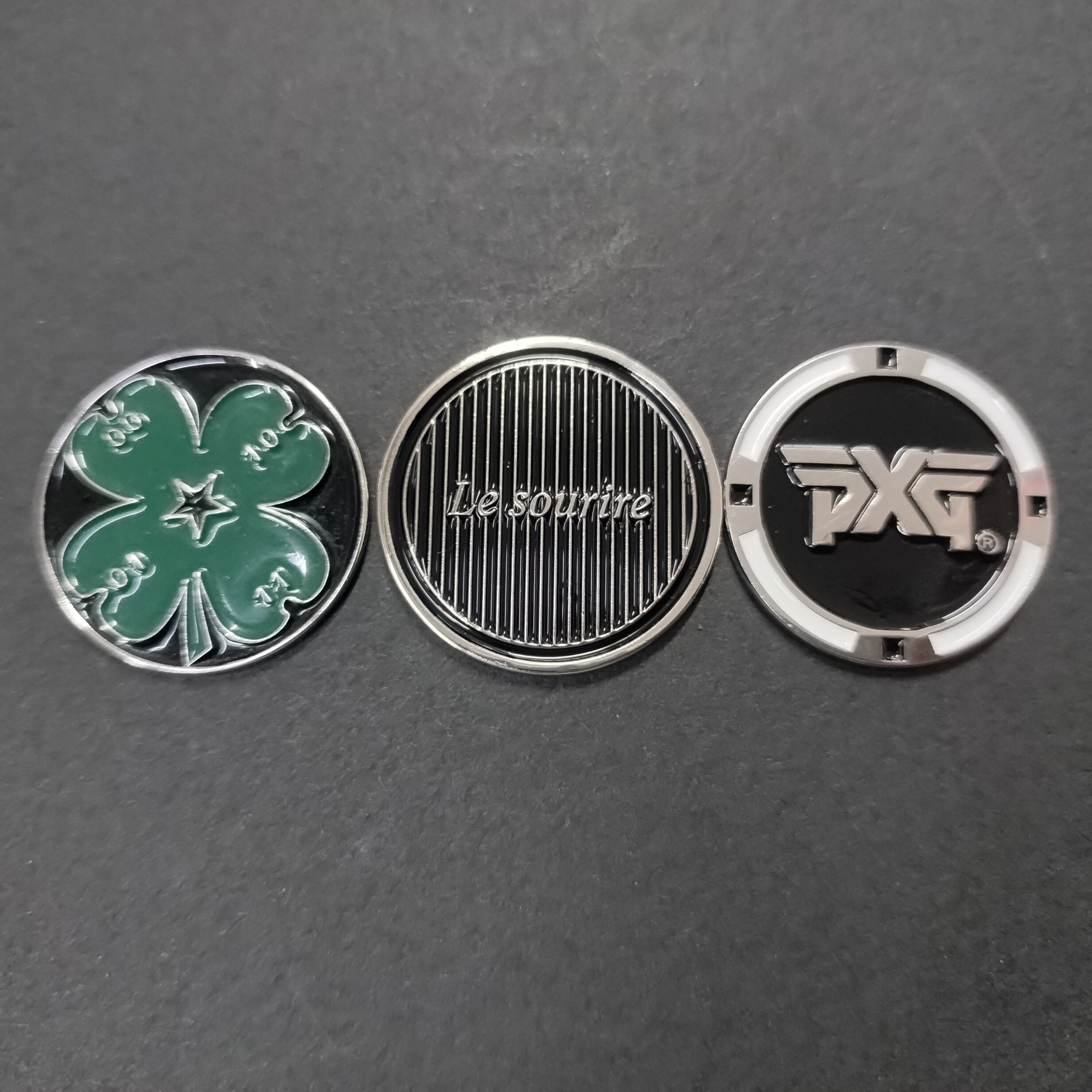 Factory Direct High End Logo Custom Golf Ball Marker Soft Enamel/Hard Enamel Free Design Golf Accessories
