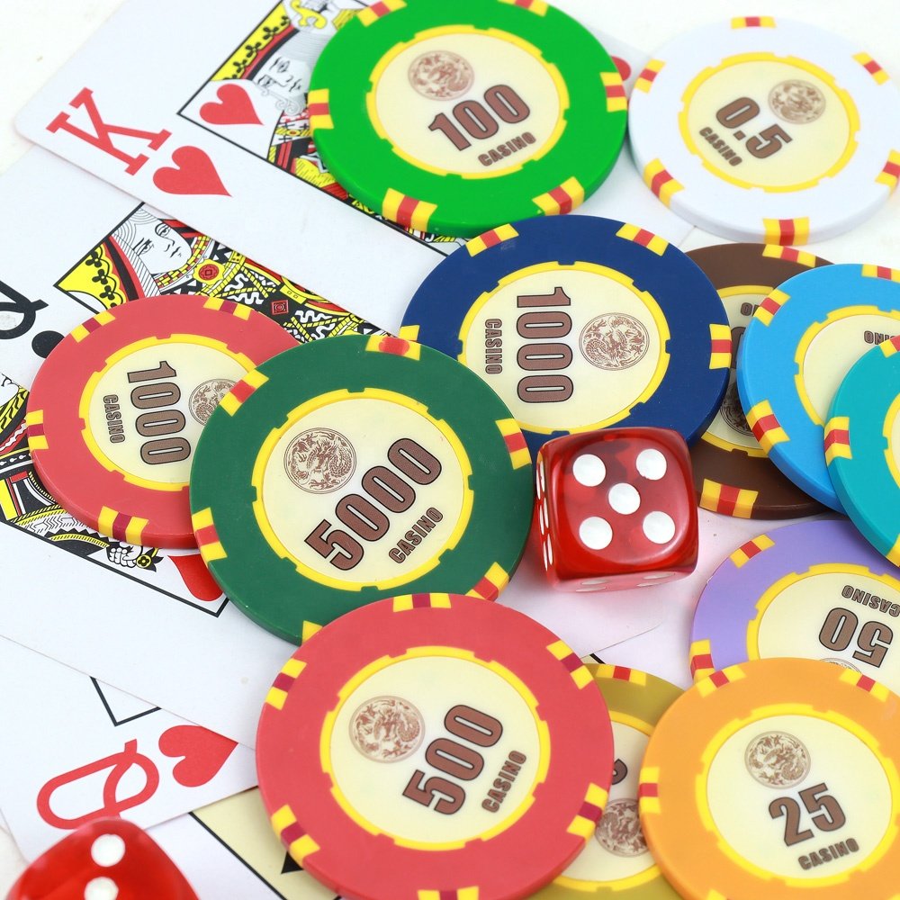 Eco-friendly composite chips embedded with rfid trackable easy liquidation premium chips for entertainment club
