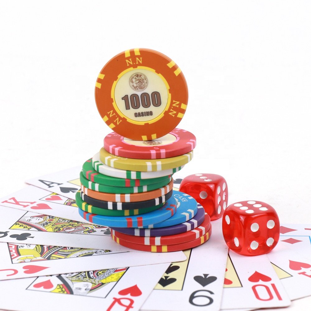 Eco-friendly composite chips embedded with rfid trackable easy liquidation premium chips for entertainment club