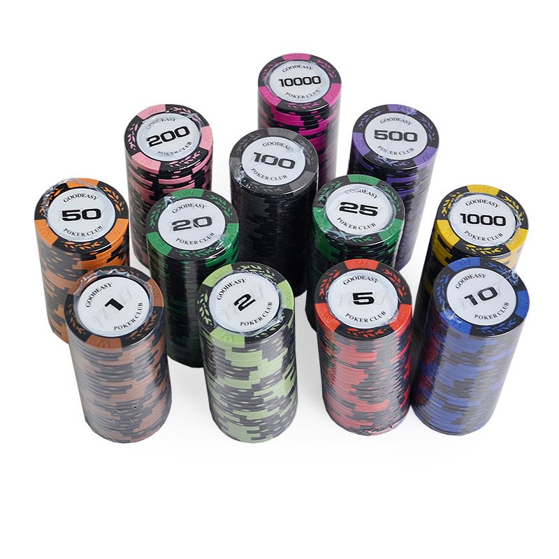 Personalized Custom High Quality 12g 14g Casino Ceramic Clay Poker Chips, Cheap Poker Chips Set