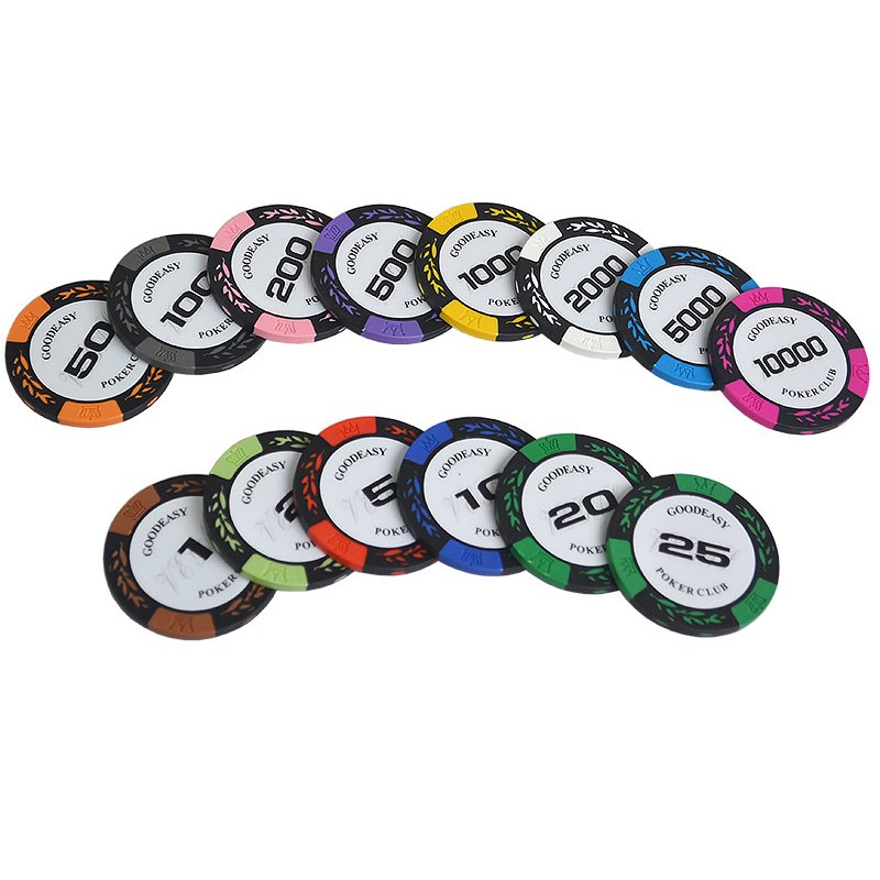 Personalized Custom High Quality 12g 14g Casino Ceramic Clay Poker Chips, Cheap Poker Chips Set