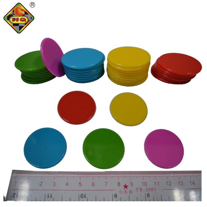 35MM round Plastic Casino Poker Chips for Gaming