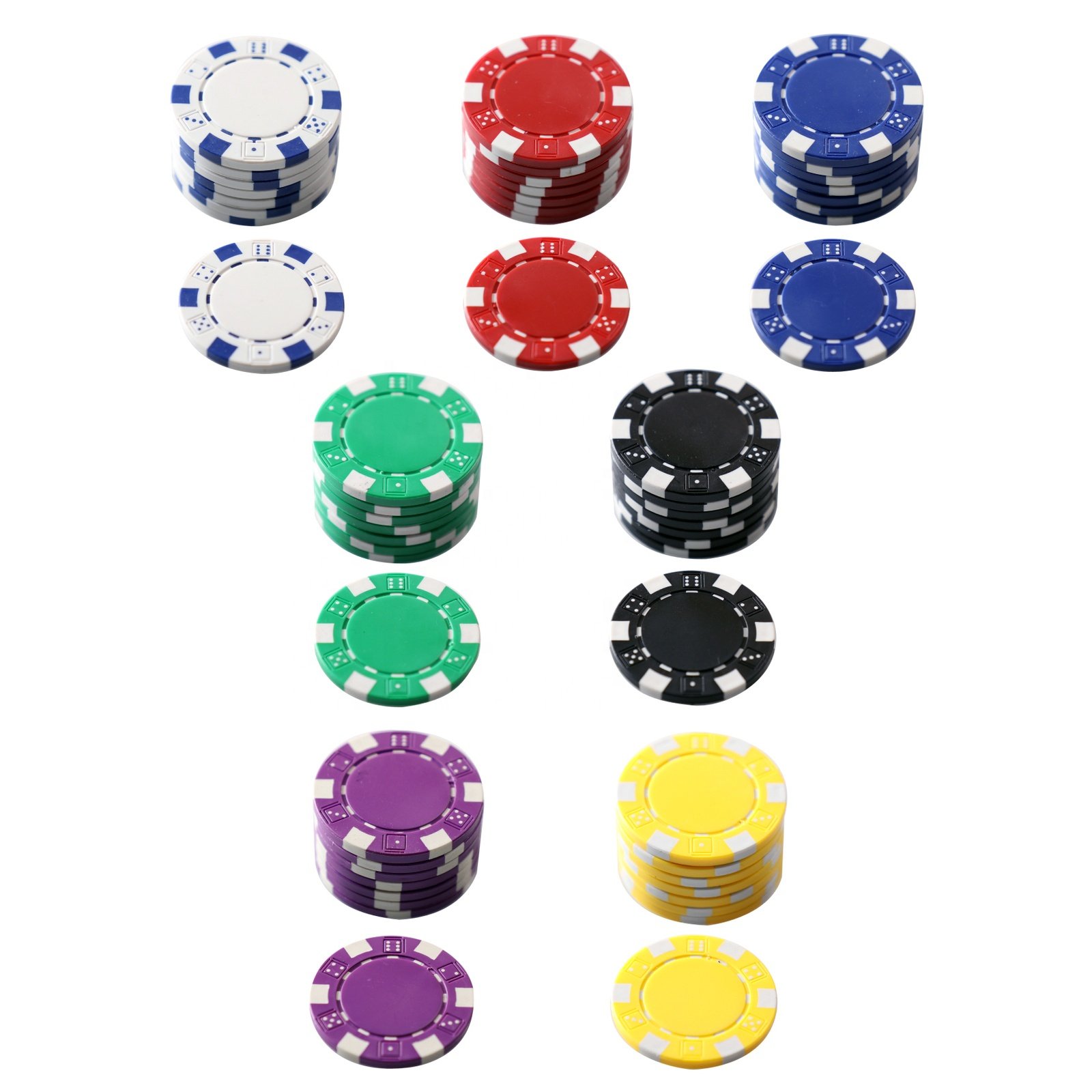 Cheap Poker Chip no-par value poker chip Abs Casino Chip plastic