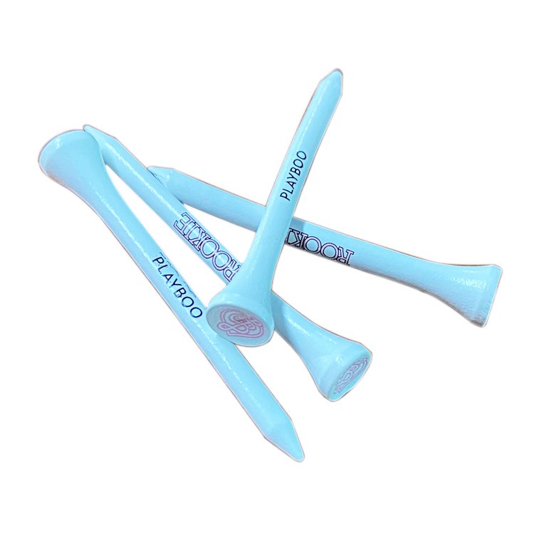 Custom printing logo golf tees wood golf tees bamboo golf tees