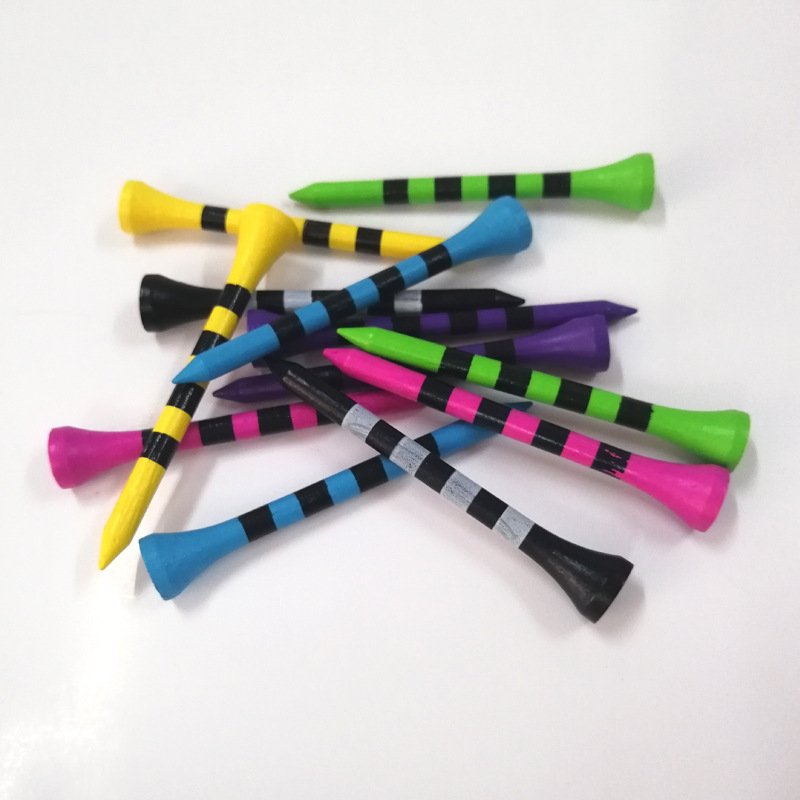Custom printing logo golf tees wood golf tees bamboo golf tees