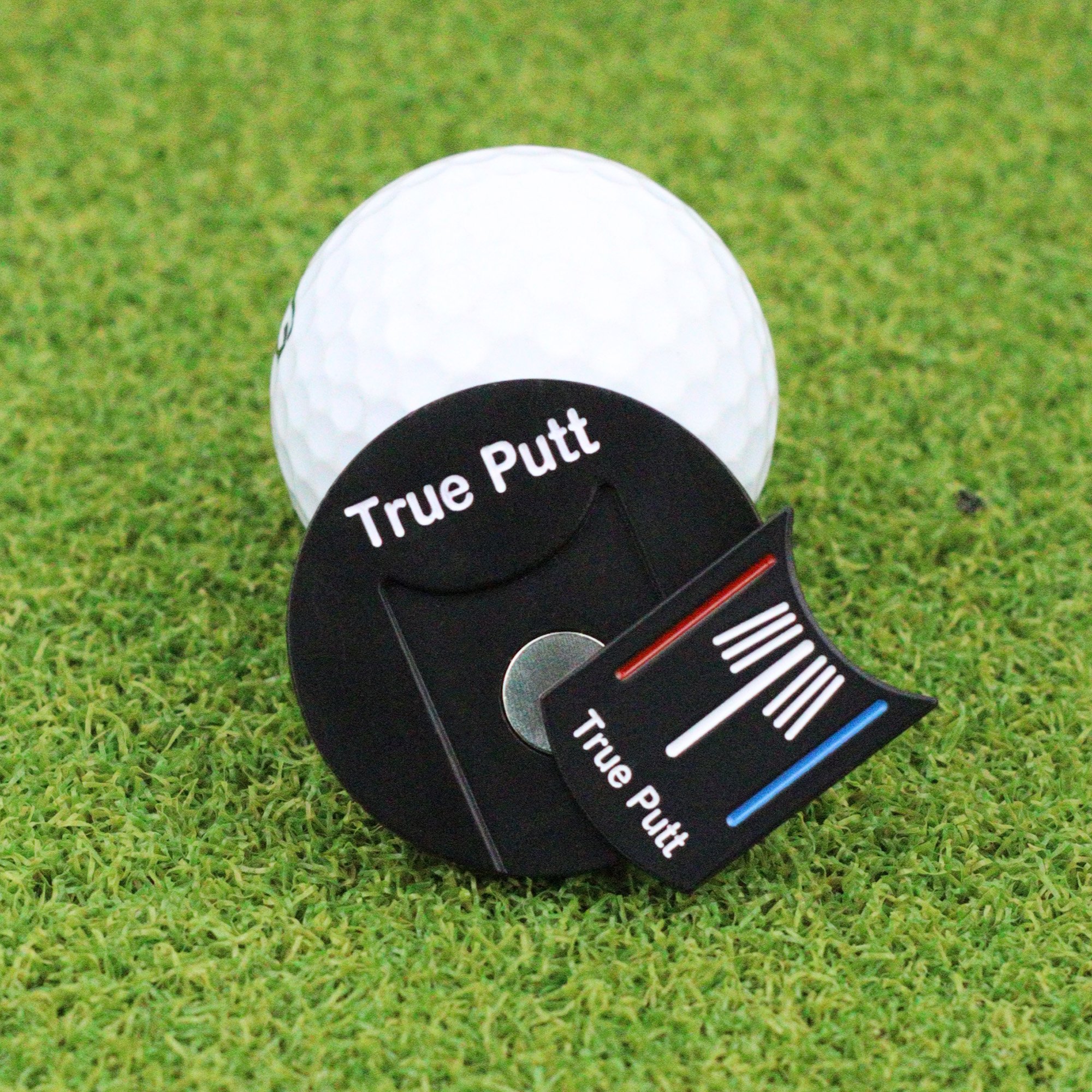 cusrtom Golf accessories Magnetic poker chip Level Gauge Golf Ball Marker