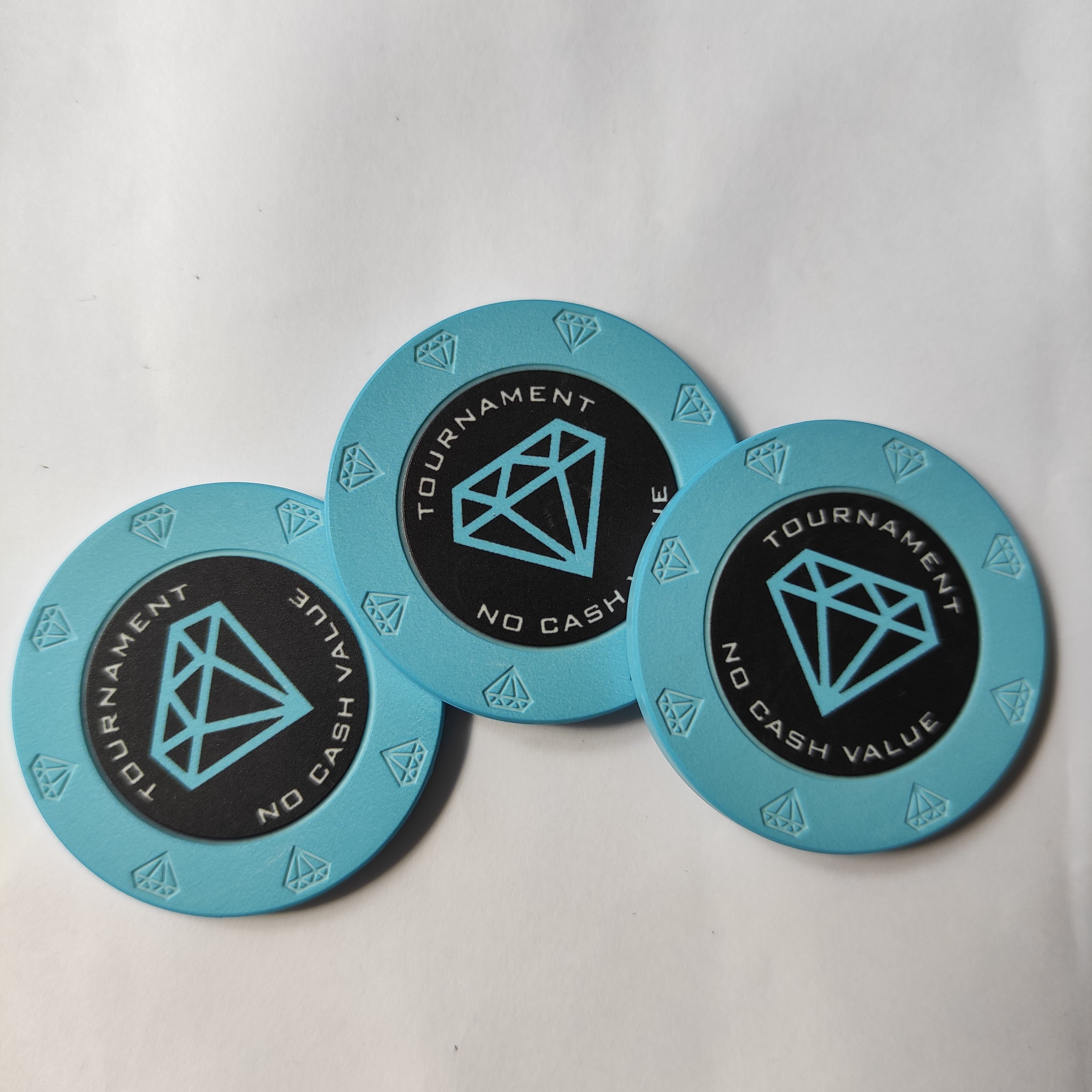 10g cards mold & diamond mold Casino Ceramic Poker Chips custom made for your imagine or texts