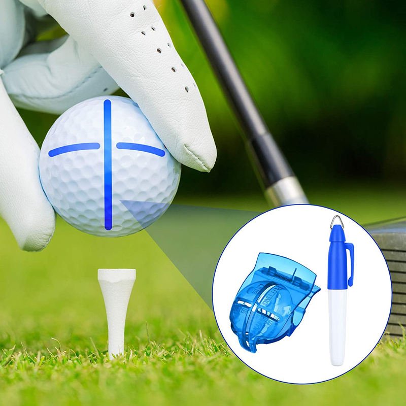 golf custom golf ball liner marker hat clip with ball marker blank customized logo wholesale of high quality