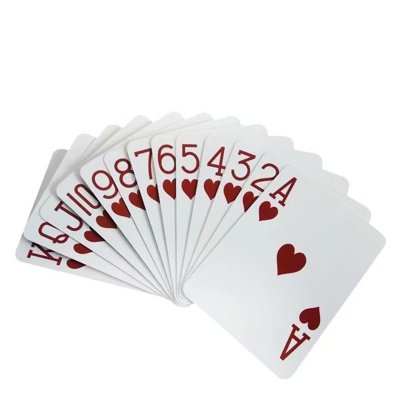 Hot Sale Playing Card Printing Rfid Pvc Rfid Playing Card Poker For Family Board Playing Games