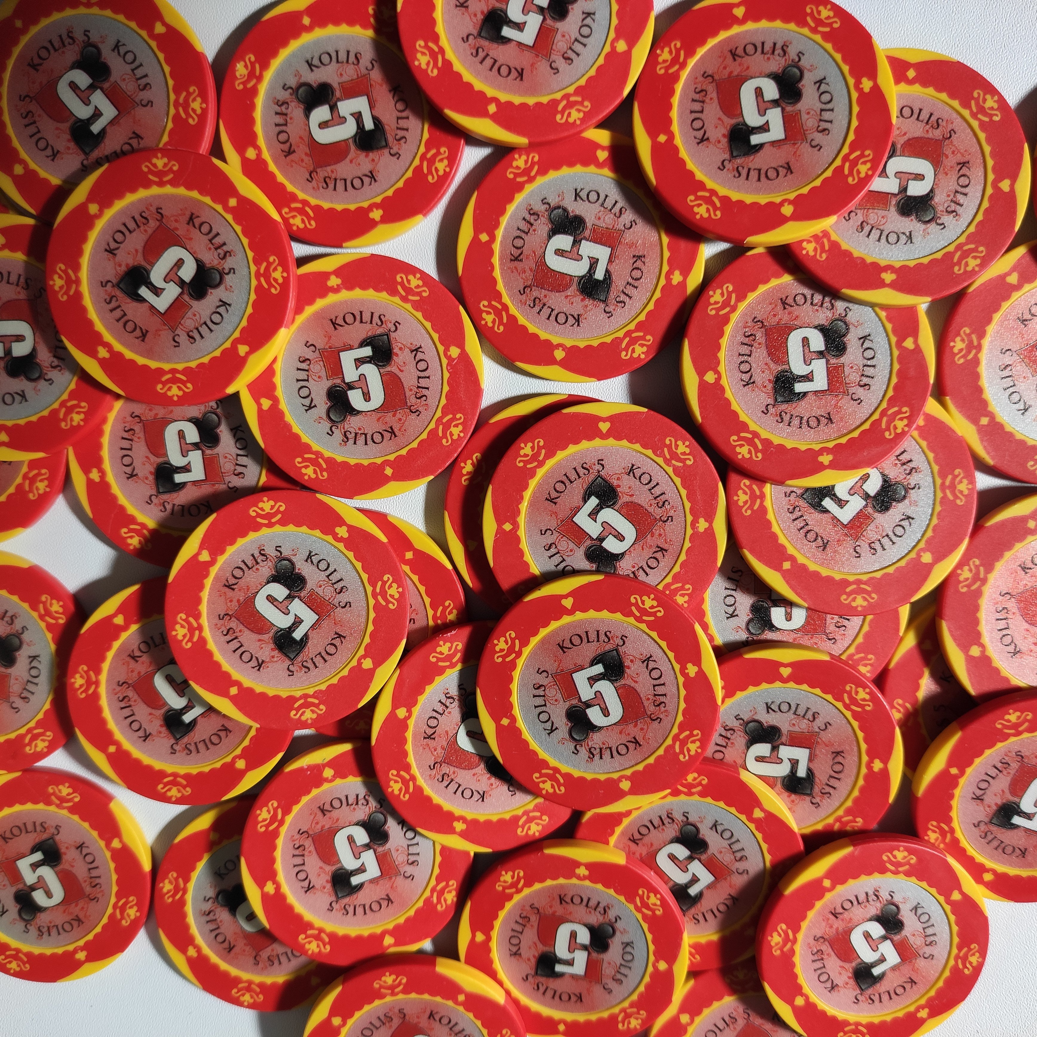 New type factory price 14G Clay Poker set 500 custom made with your logo or design NO MOQ