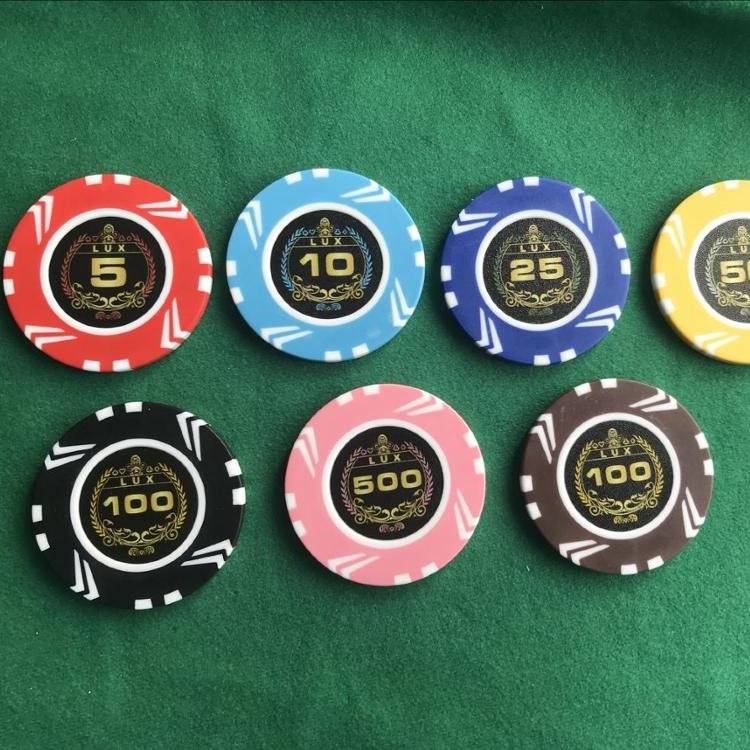 new type poker chip with different design