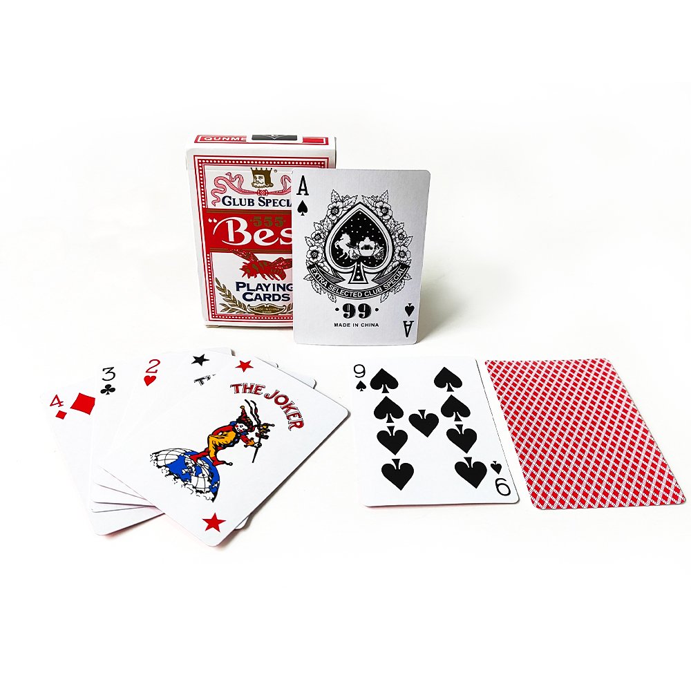 Custom Paper Playing Card Printing Logo Pattern Paper Card Game Entertainment Poker Set Playing Card With Box