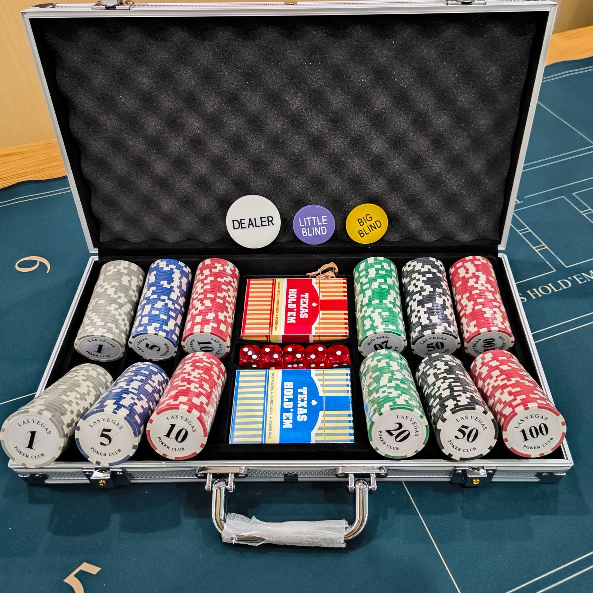 Hot sale OEM custom portable poker chip case aluminum tool case
