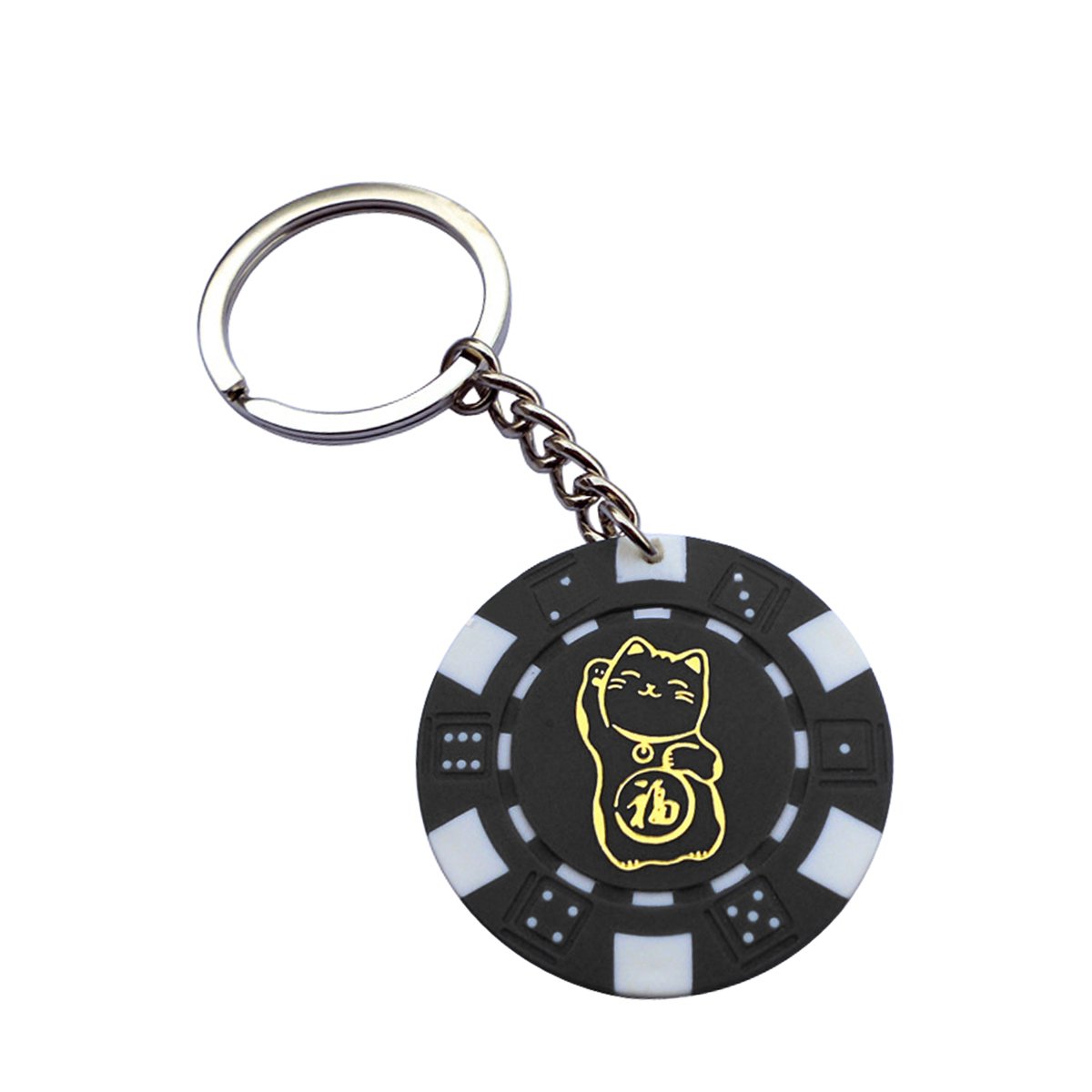 Art Creativity Custom Printable Poker Chip Keychain Party Favors Printed with Your Image and Text