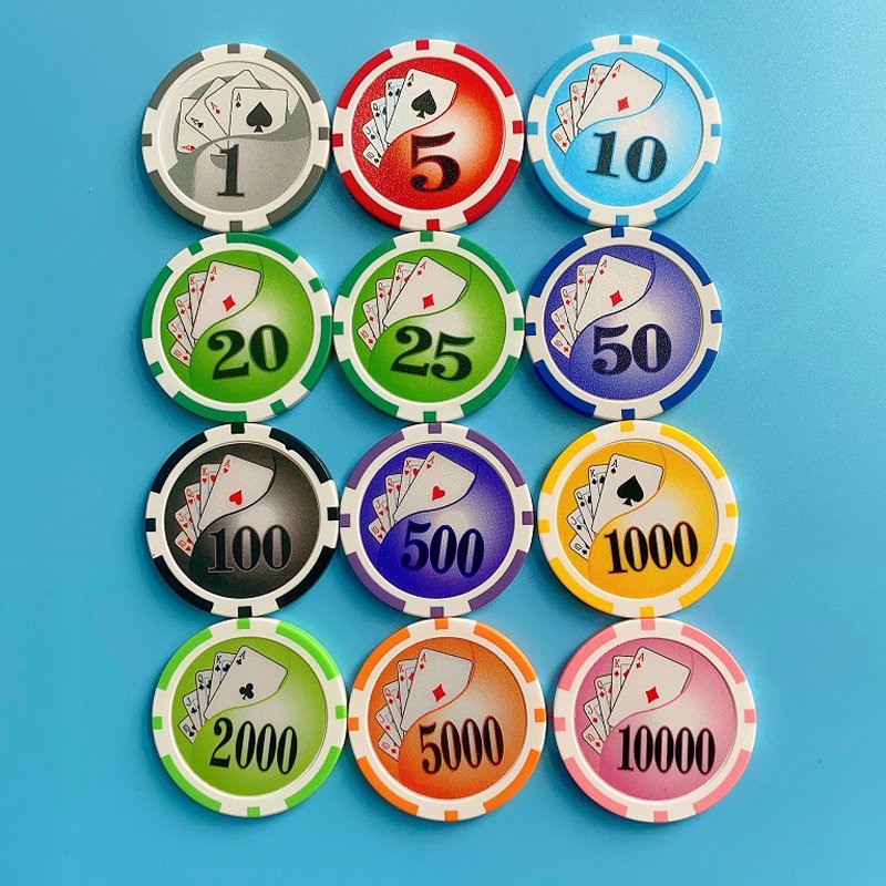 Custom Logo Golf Ball Marker With Magnetic Poker Chip Blank Coin Ball Marker Golf
