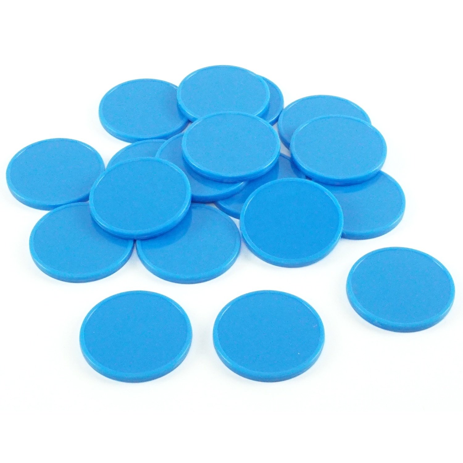25 mm colorful 1inch opaque custom tokern coins poker chips plastic learning counting counters game