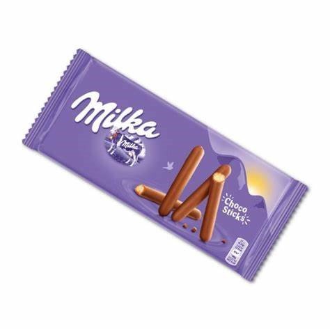 NewChocolate BarSweet ChocolateMilka Biscuits MILKA, Lila Stix for sale and export