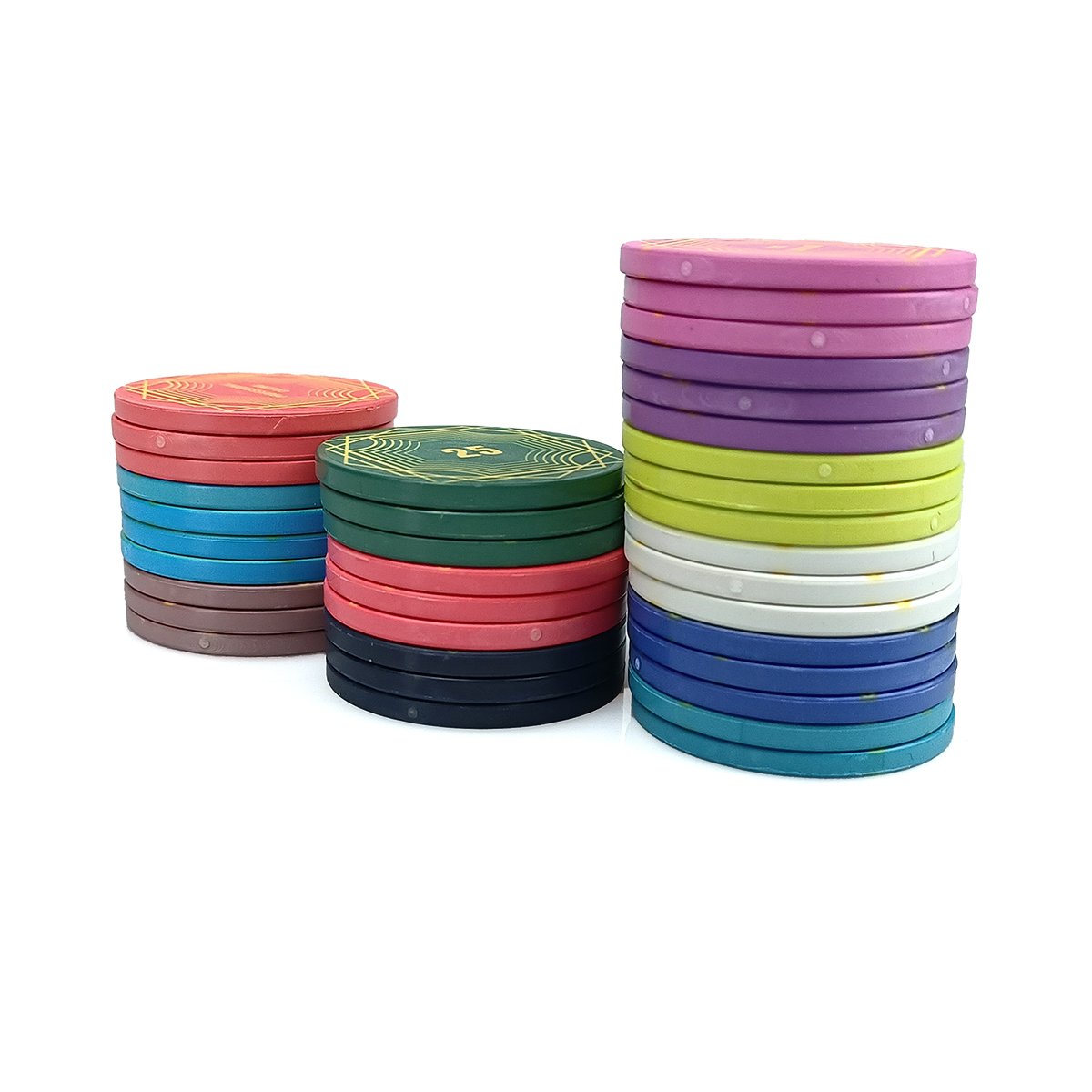 Any Design Can Make Good Quality Type Poker Chip Set For Casino Playing Ceramic chips