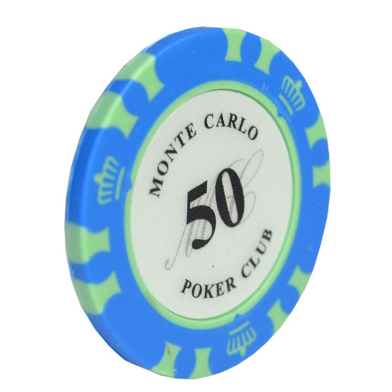 Customized Clay Poker Chip Manufacturer 40mm gambling Texas Hold'em Poker Chips