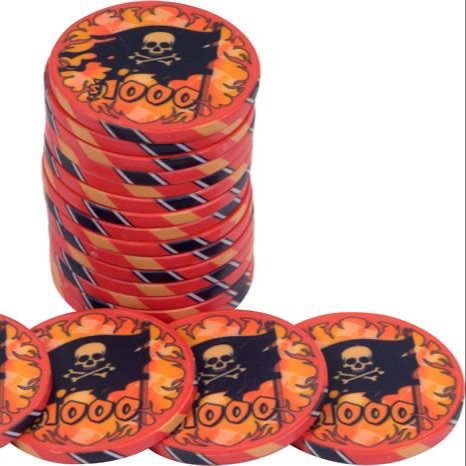 Fully customisable Professional Ceramic Material Poker Chips 10g and 40MM poker chips with customised design colour and logo