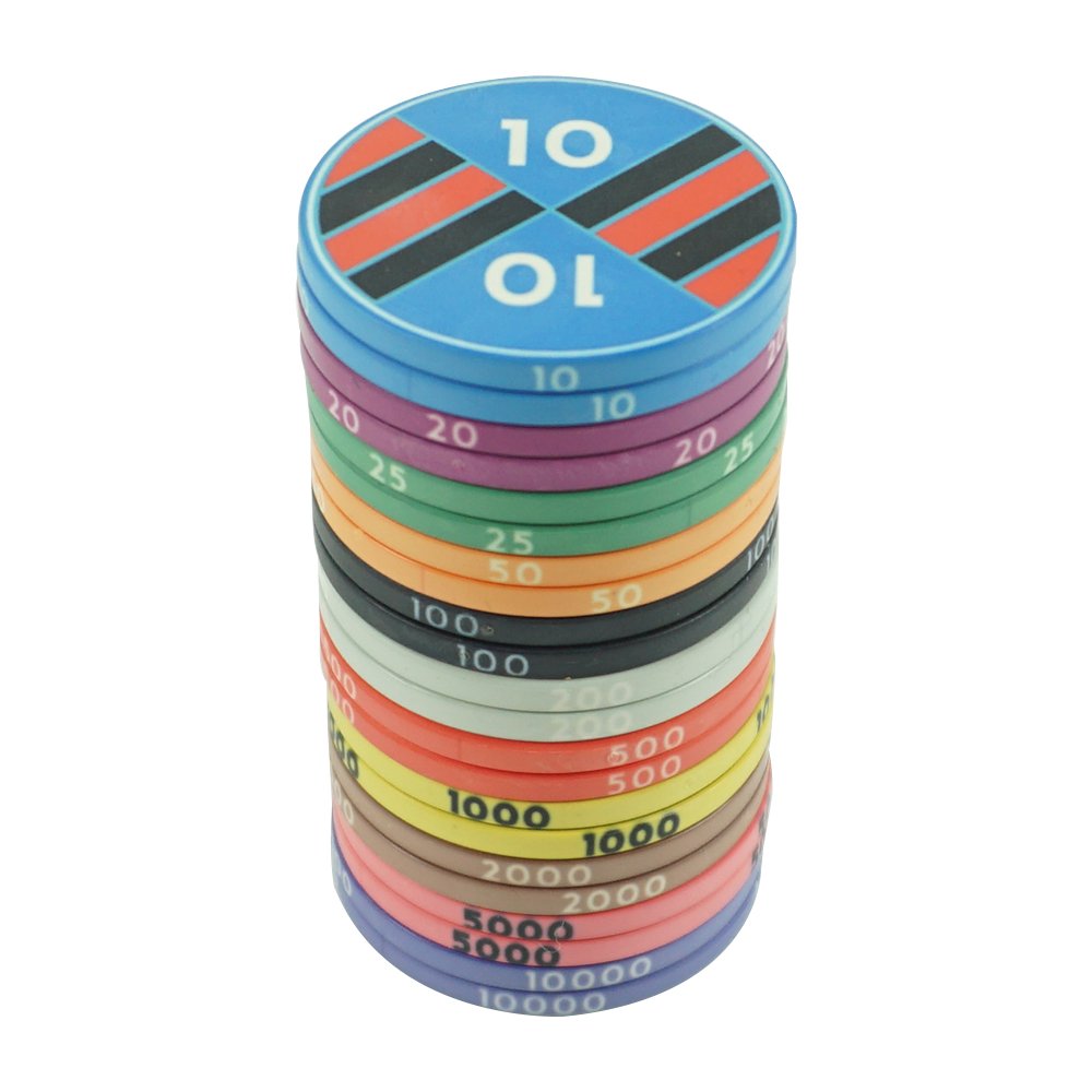 Professional quality ceramic poker chips customised logo 10g 39mm factory supply any design and color for casino table game